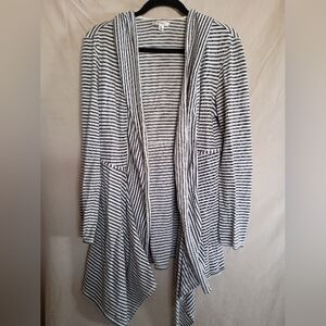 Sophie max stripped hooded cardigan